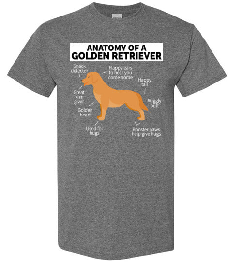 Golden Retriever Anatomy Gildan Youth