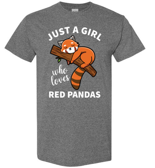 Just a girl who loves Red Pandas Gildan Youth