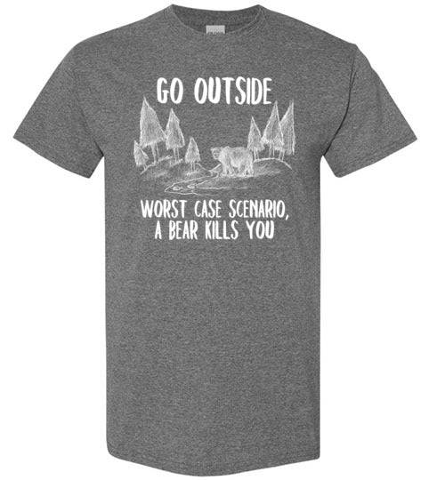 Go Outside Bear Gildan Youth