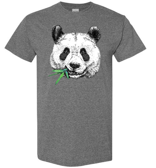Panda Face Eating Bamboo Gildan Youth