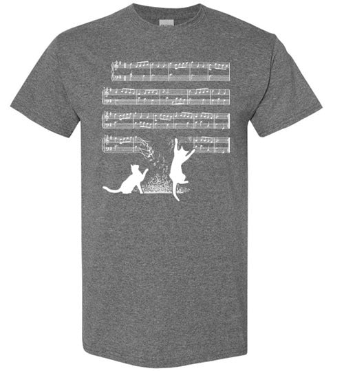 Cats And Sheet Music Gildan Youth