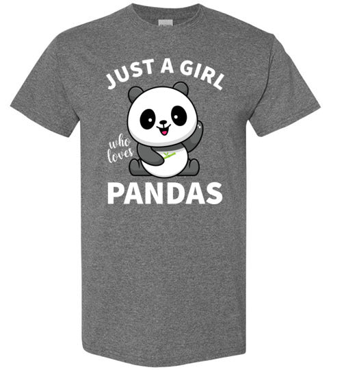 Just a Girl Who Loves Pandas Gildan Youth