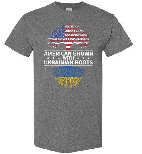 American Grown With Ukrainian Roots Gildan Youth