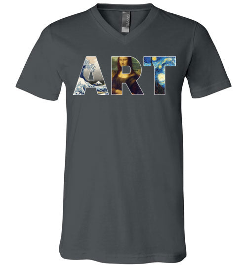 Famous Works of Art V-Neck
