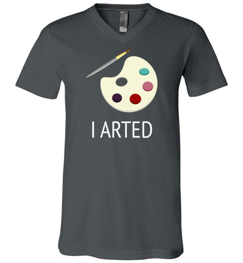 I Arted V-Neck