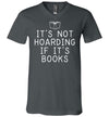 Hoarding Books V-Neck