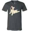 French Bulldog Yoga V-Neck