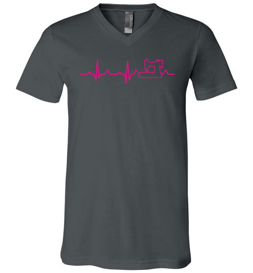 Sewing Heartbeat V-Neck