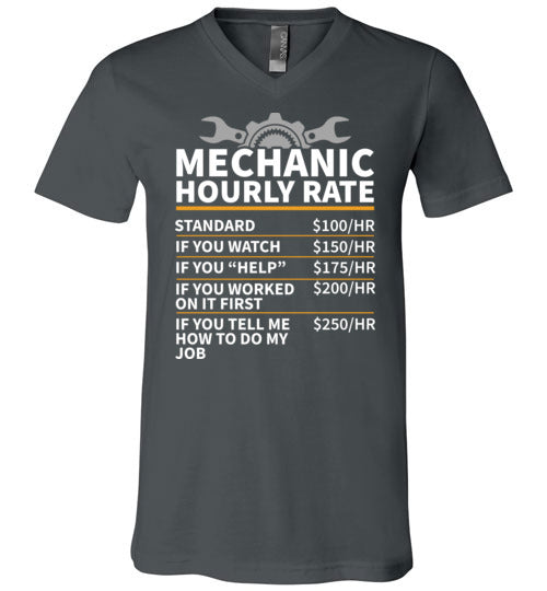 Mechanic Hourly V-Neck