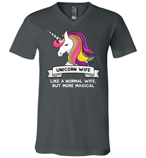 Magical Unicorn Wife V-Neck
