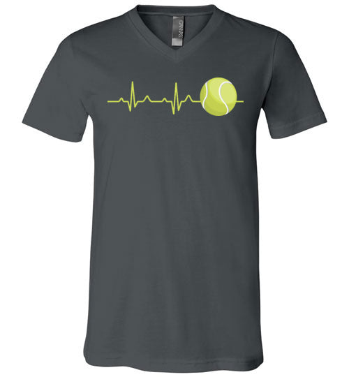 Tennis Heartbeat V-Neck
