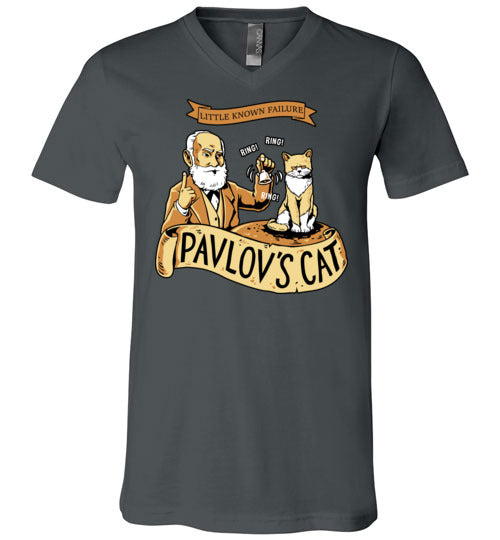 Pavlov's Cat V-Neck