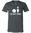 Bowling Hit That V-Neck