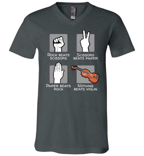 Nothing Beats Violin V-Neck