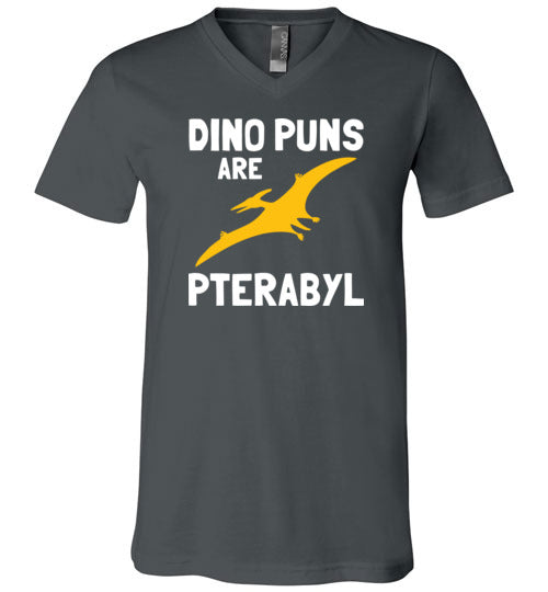 Dino Puns Ptera V-Neck