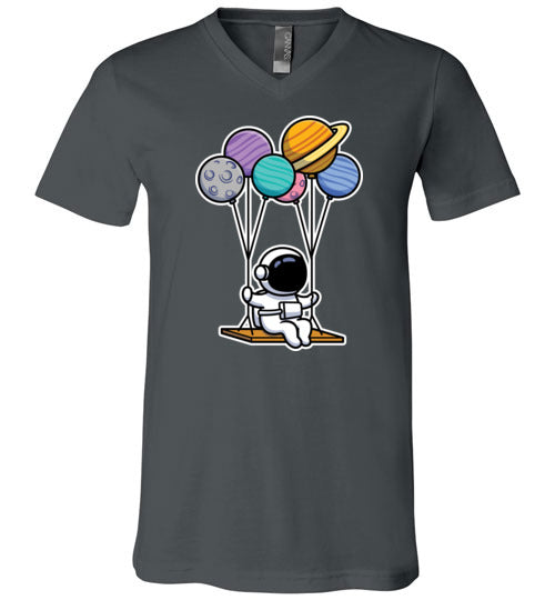 Astronaut Balloon Swing V-Neck