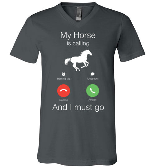 Horse Is Calling V-Neck