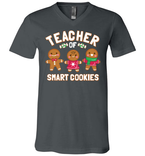 Teacher of Smart Cookies V-Neck
