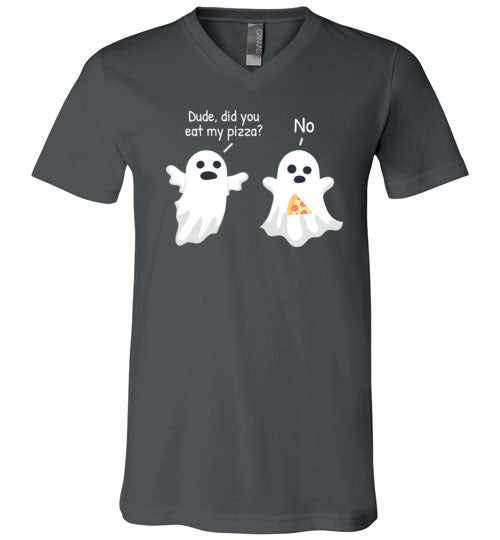Ghost Pizza V-Neck
