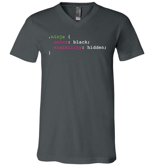 Ninja CSS Coding V-Neck