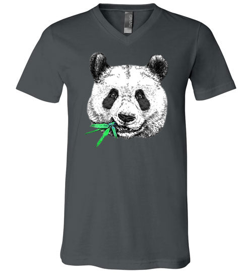Panda Face V-Neck