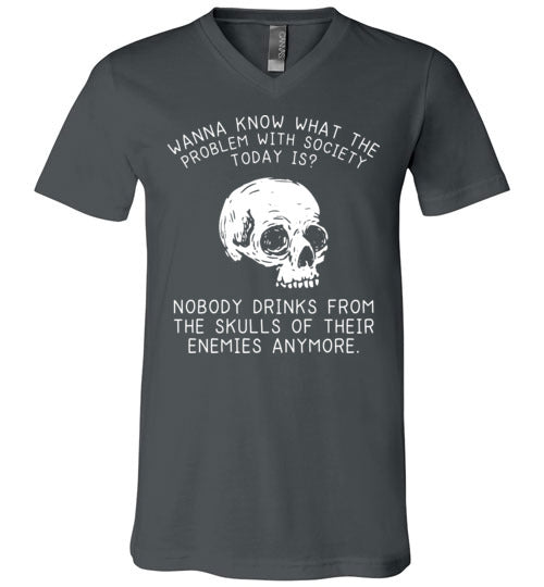 Drink From Skulls V-Neck