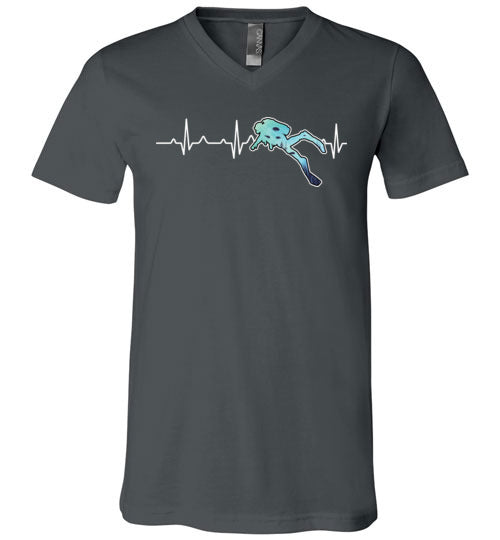 Scuba Heartbeat V-Neck