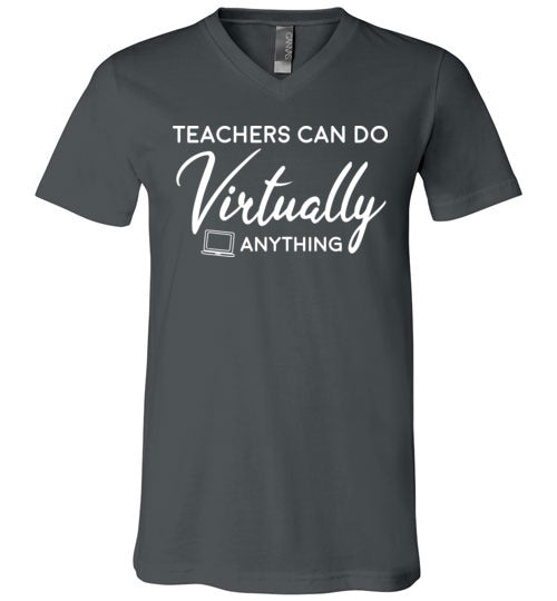 Teachers Can Do Anything V-Neck