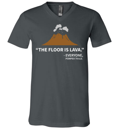 Floor Is Lava Pompeii V-Neck