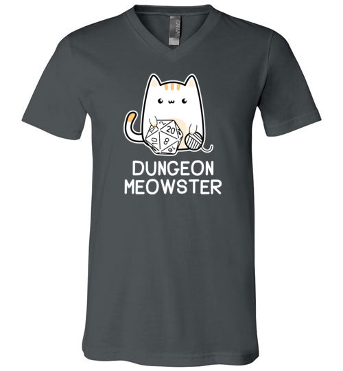 Dungeon Meowster V-Neck