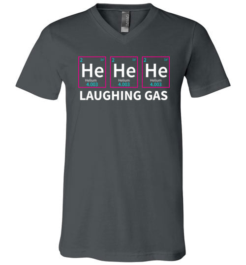 Periodic Table Laughing Gas V-Neck