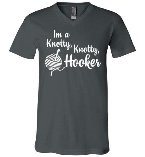 Knotty Knotty Hooker V-Neck