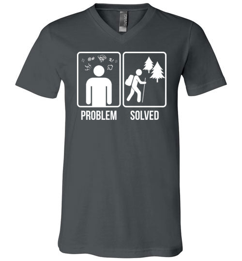 Problem Solved Hiking V-neck