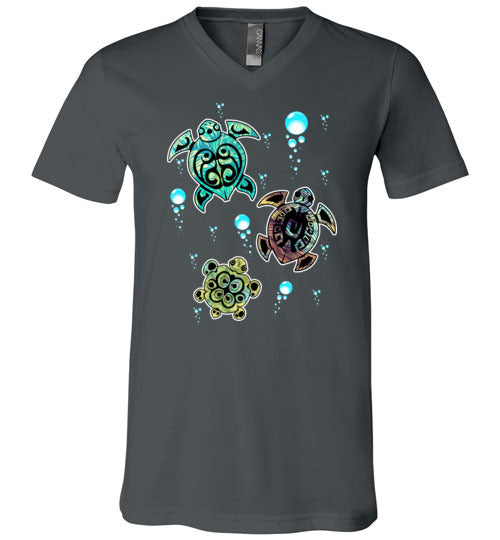 Sea Turtles V-Neck