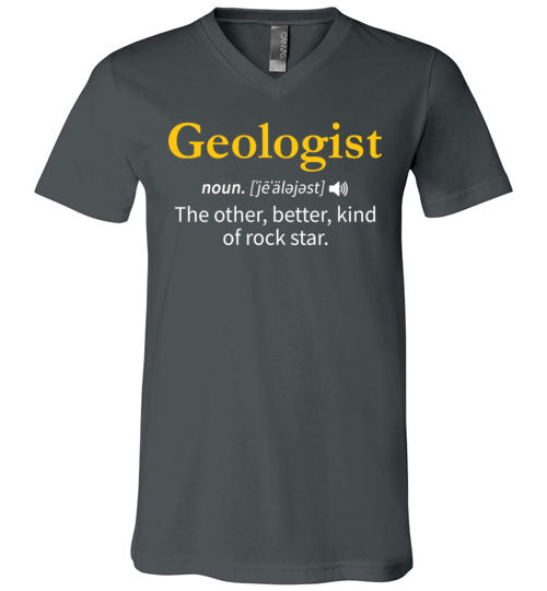 Geologist Rock Star V-Neck