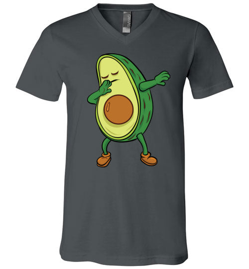 Dabbing Avocado V-Neck