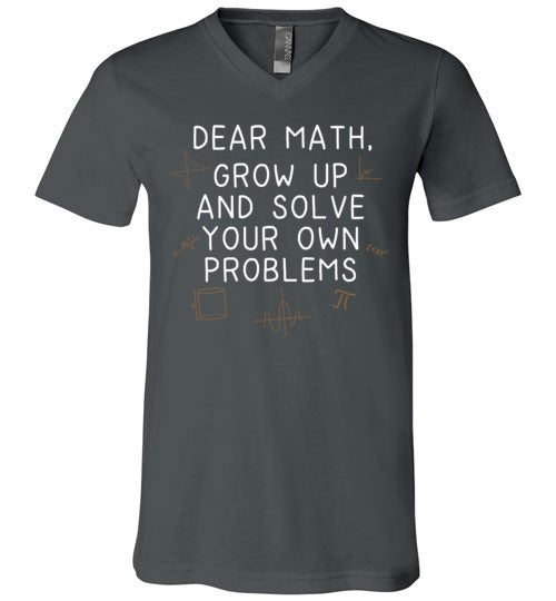 Dear Math V-Neck