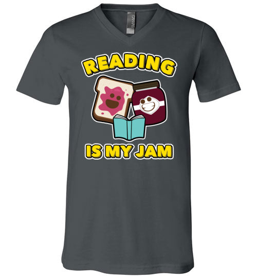 Reading Is My Jam V-Neck