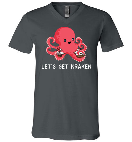 Lets Get Kraken Old Ships V-Neck