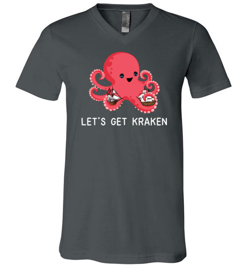 Lets Get Kraken Old Ships V-Neck