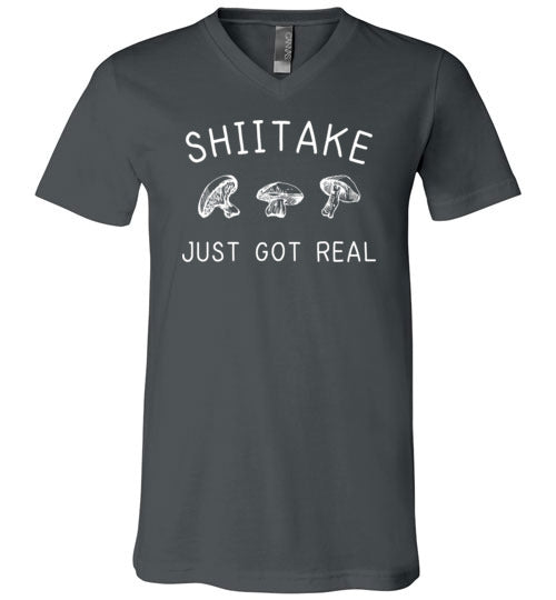 Shiitake Just Got Real V-Neck
