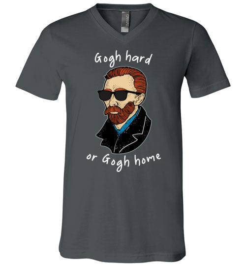 Gogh Hard or Go Home V-Neck