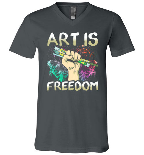 Art Is Freedom V-Neck