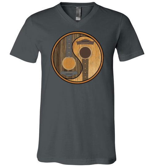 Guitar Yin-Yang V-Neck