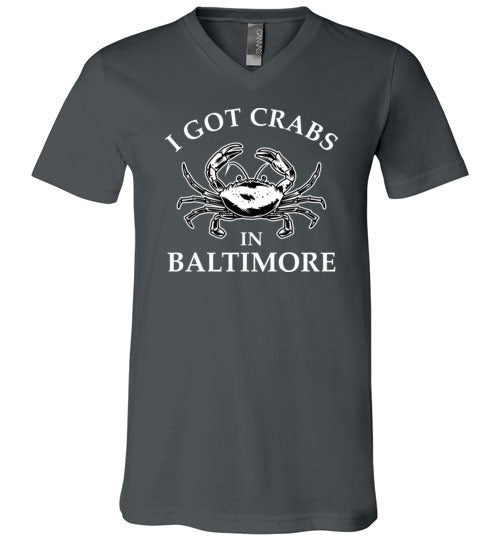 Crabs in Baltimore V-Neck