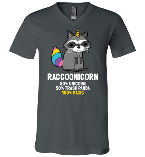 Raccoonicorn V-Neck