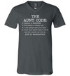 The Aunt Code V-Neck