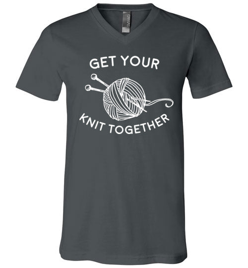 Get Your Knit Together V-Neck