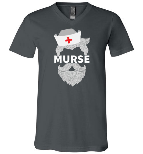Murse Male Nurse V-Neck