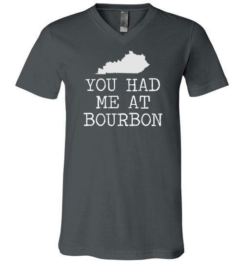 Kentucky You Had Me At Bourbon V-Neck